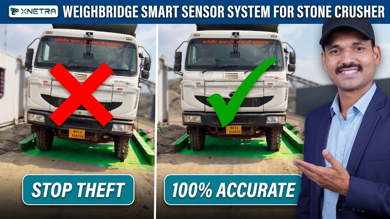xNETRA stone crusher software Weighbridge Sensor System